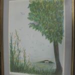 605 7376 Färglitografi